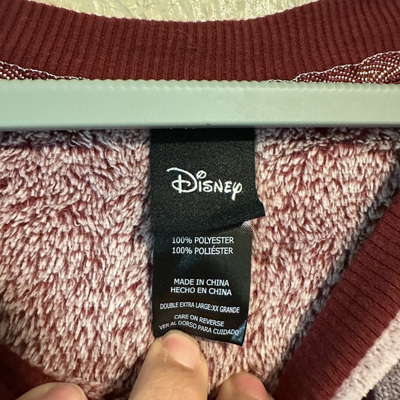 Disney‎ Mickey Mouse Fleece 2-piece Jogger Lounge PJ Set XXL Plus Size - Picture 7 of 11